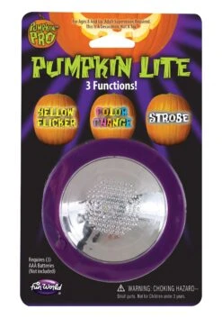 Fun World 3 Function Pumpkin Light
