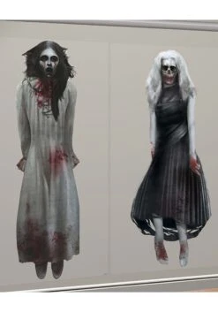 AMSCAN 5 Foot Ghost Girls Wall Decoration