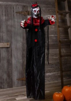 6 FT Hanging Clown With Hat