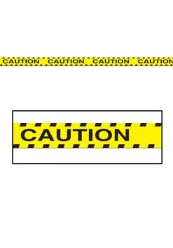 Yellow Caution Party Tape