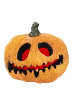 Fun World Shop -Fun World Shop light up spooky pumpkin with red lights alt 1