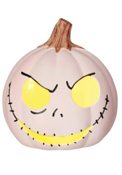 Nightmare Before Christmas Jack Skellington, 6" Light Up Pumpkin