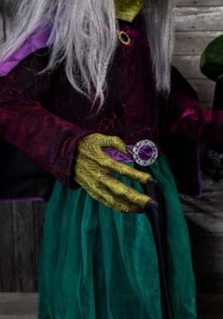 Animated Stirring Up Trouble Witch Decoration -Fun World Shop stirring up trouble animated witch decoration alt 7