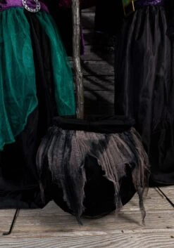 Animated Stirring Up Trouble Witch Decoration -Fun World Shop stirring up trouble animated witch decoration alt 8